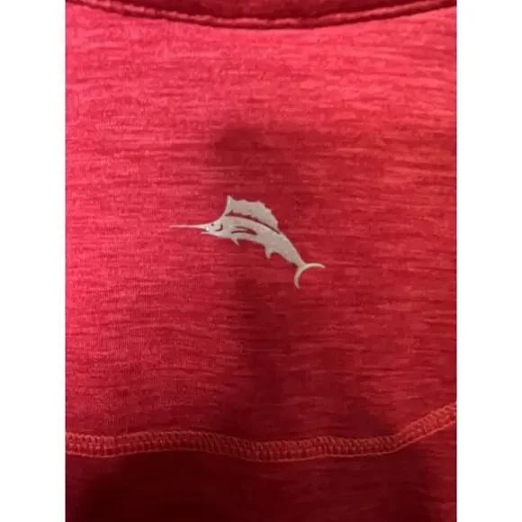 Tommy Bahama Island Zone Polo Size XL In Men's Color Red - Picture 3 of 5